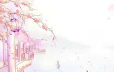 哭泣的小孩跟在大肚子孕婦后